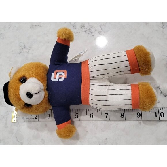MLB Vintage 90's San Diego Padres Bear Plush Toy by Play-By-Play 10" in - Picture 6 of 7